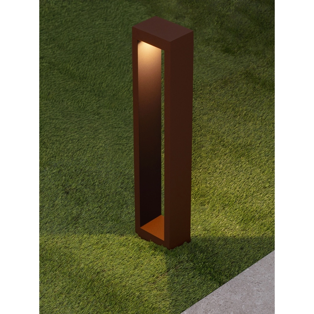 Lampe de jardin brun rouille Dolix 60 cm - 2700K Lyora 5212017488237