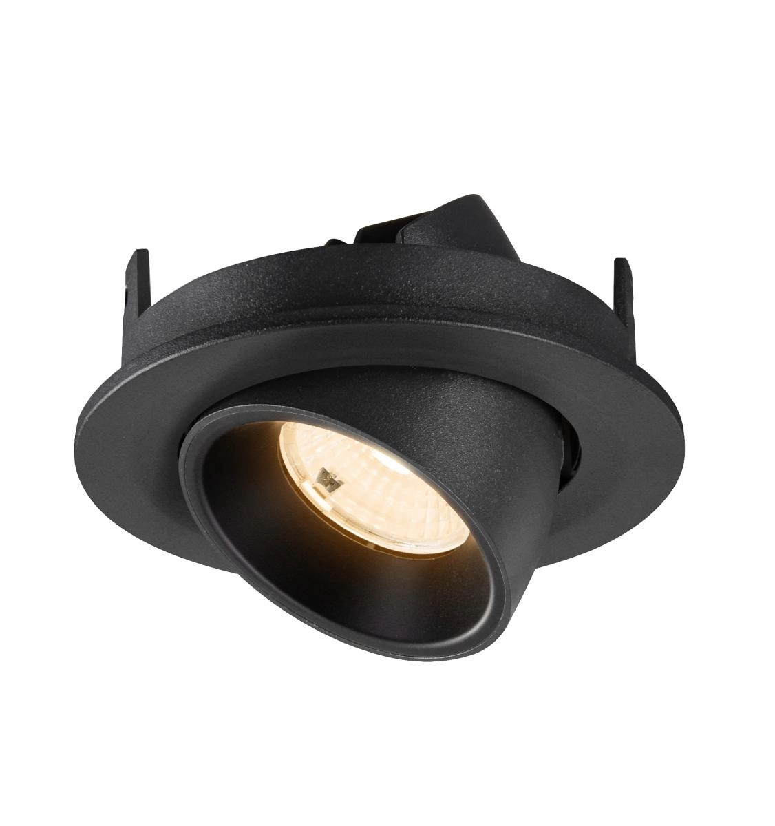 Spot encastré Numinos Gimble S noir 2700K - 55 deg SLV 4024163313698