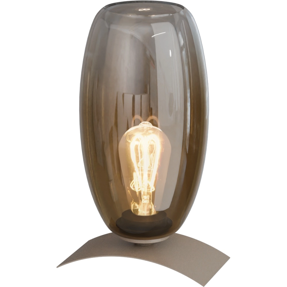 Lampe de table Olive Verre de 15 cm d’Ø - sable