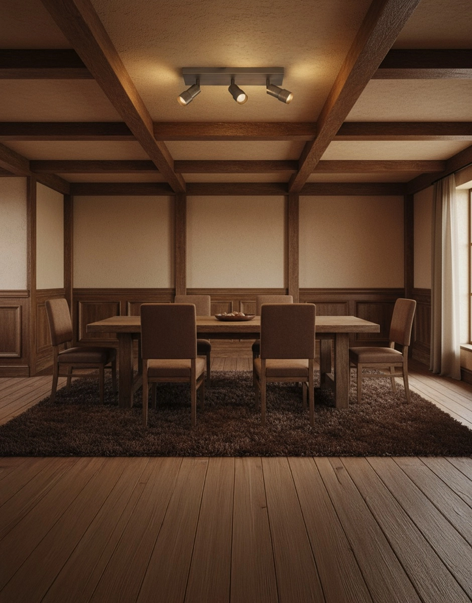 Triple point de repérage en surface Liam LED - Bronze ETH 8720195311621