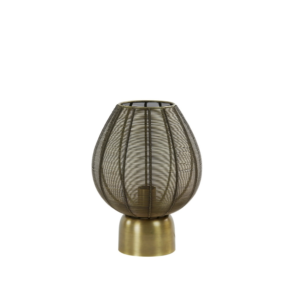 Lampe de table Suneko bronze Light & Living 8717807659929