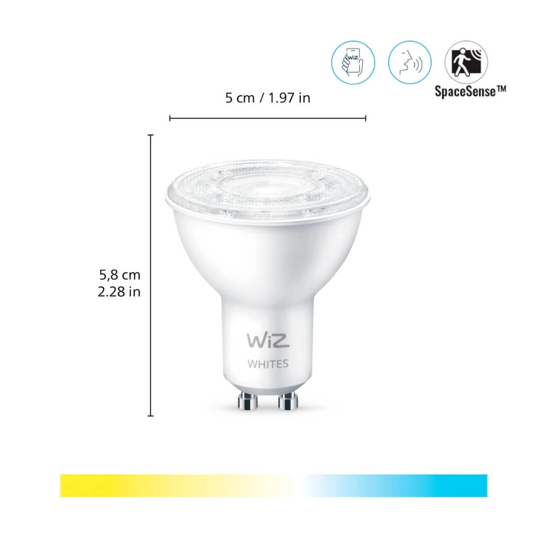 4,7W - GU10 - Led WiZ 8718699787110