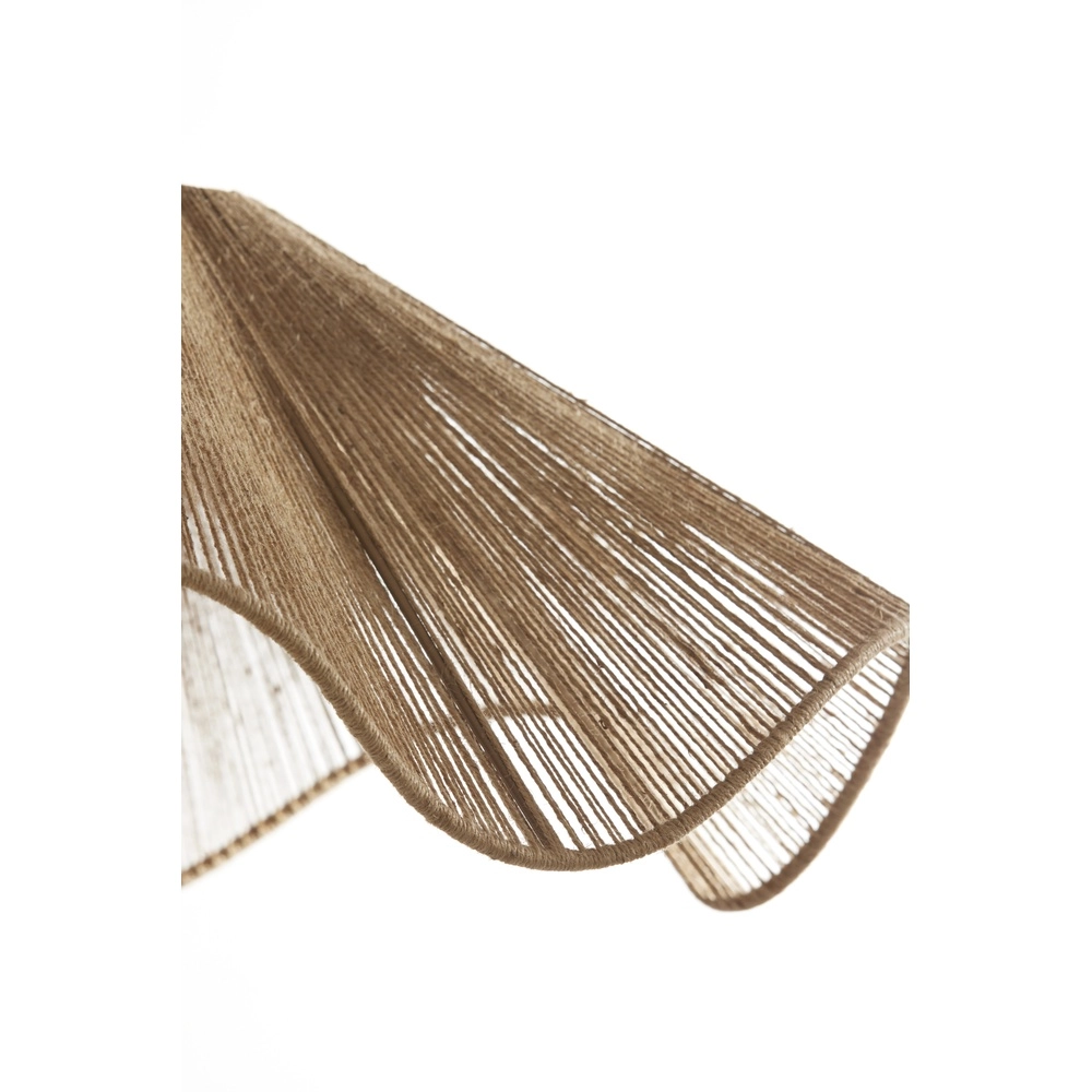 Lampe pendante en rotin Fodara Ø 60 cm marron Light & Living 8717807702090