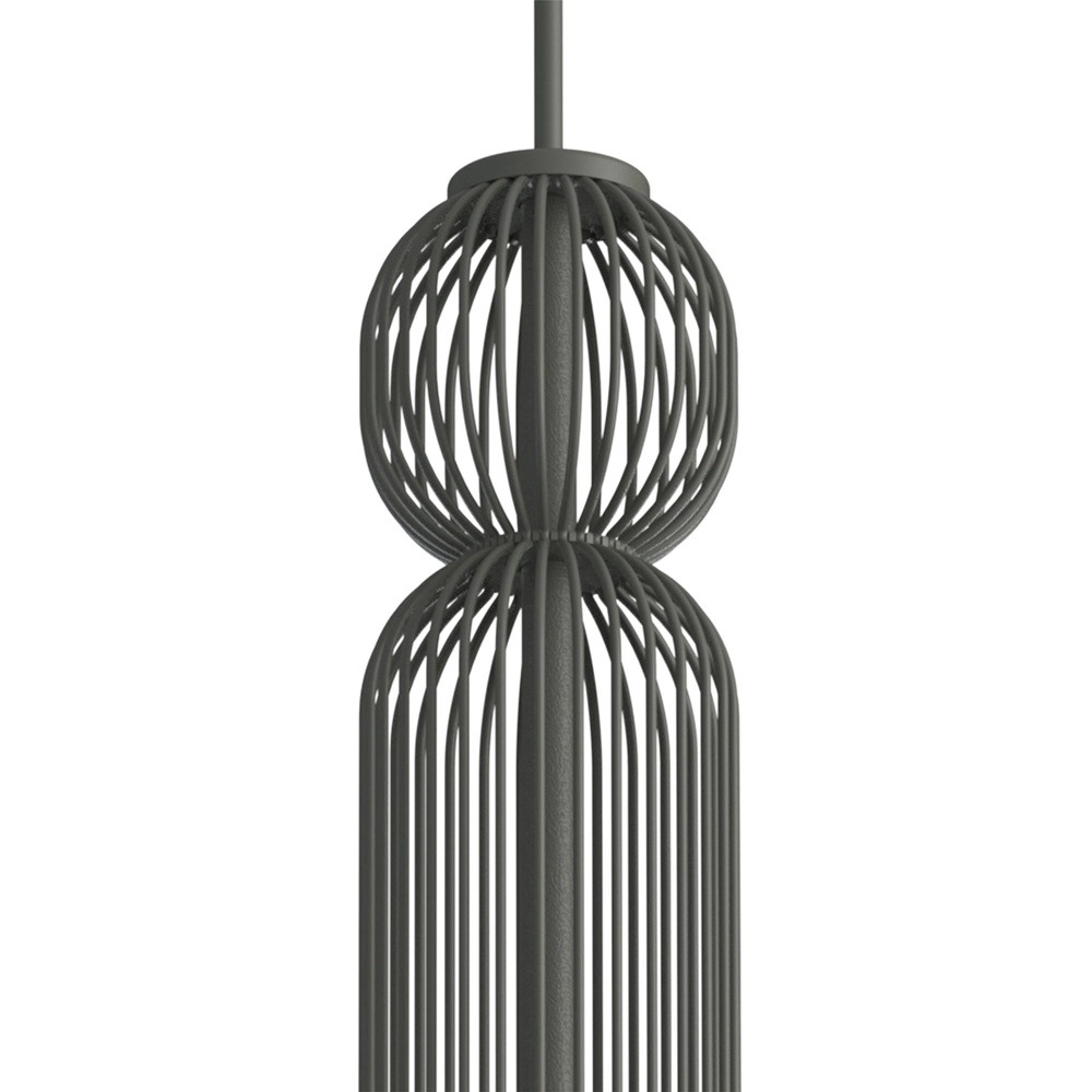 Lampe suspendue Singles 65 cm gris ombre Lyora 5903139121958