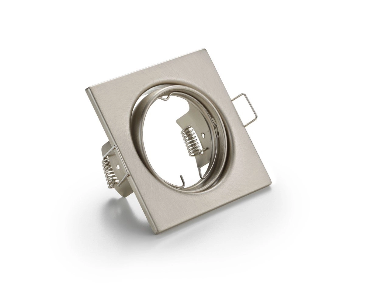 Spot encastrable Jura 8 cm gris métallisé Trio 4017807376234