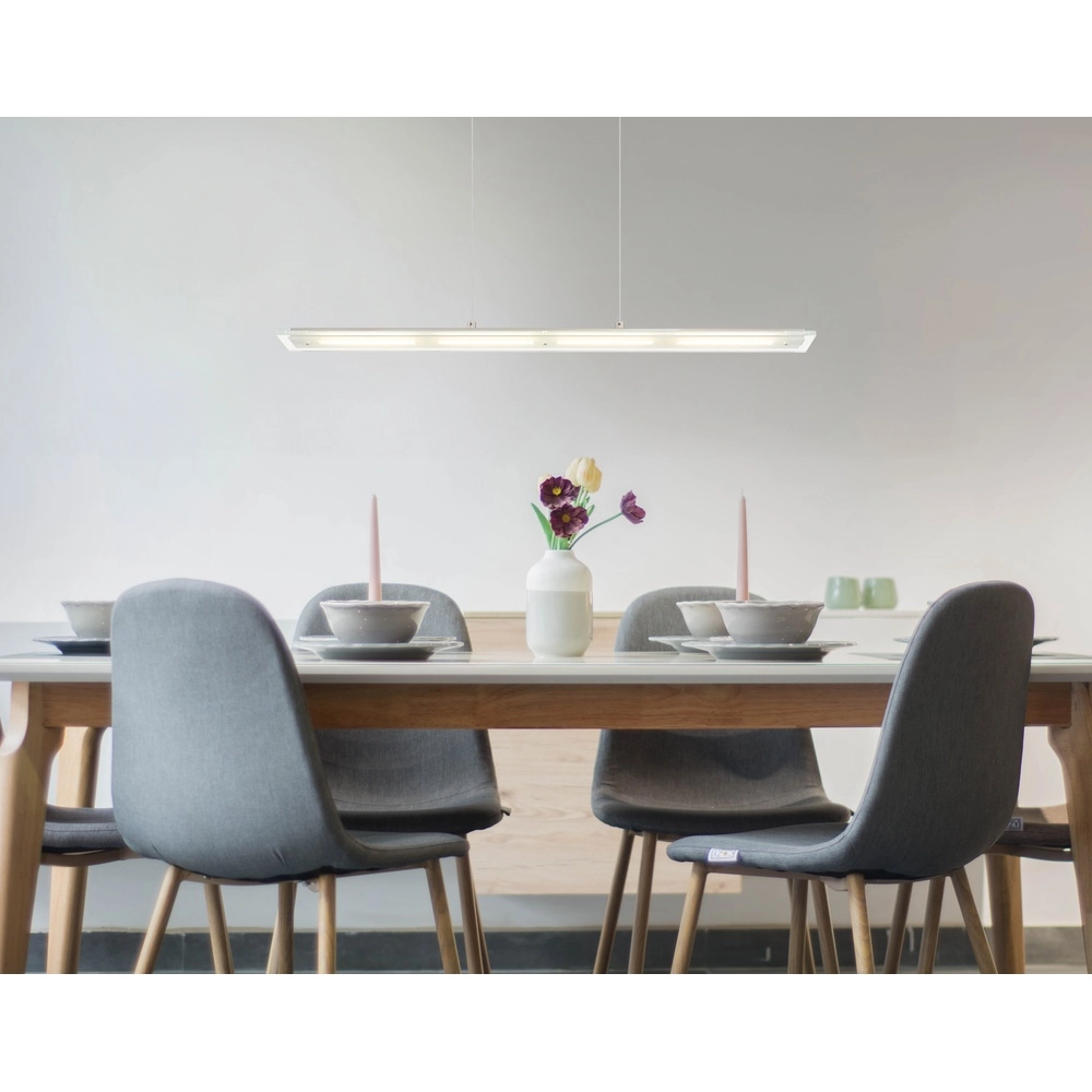 Lampe suspendue Novak nickel 88cm Globo 9007371586028