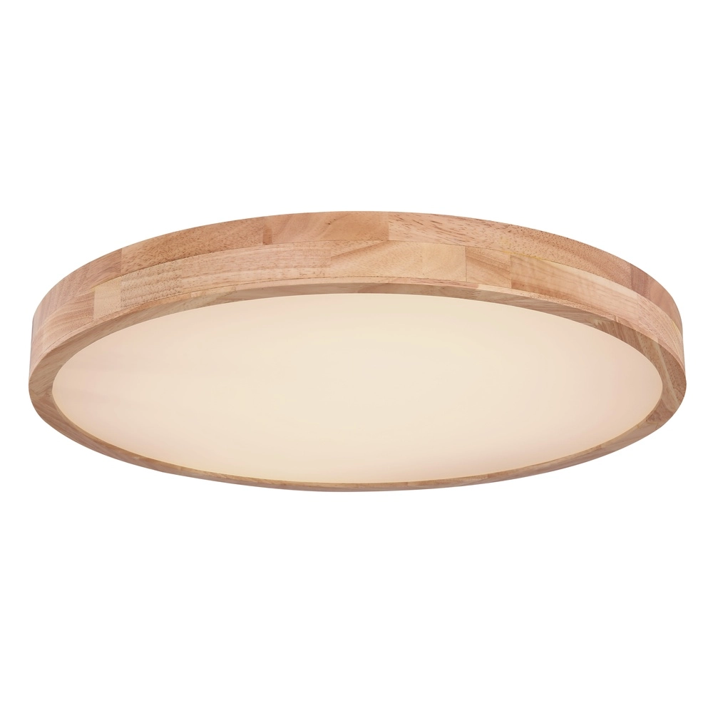 Éclairage de plafond en bois Rainer Scandinave Ø 60 cm