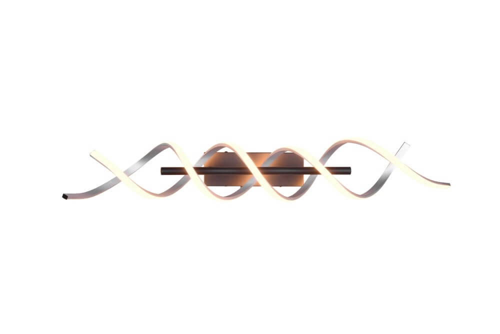 Plafonnier design Sequence métal brossé Trio 4017807540741