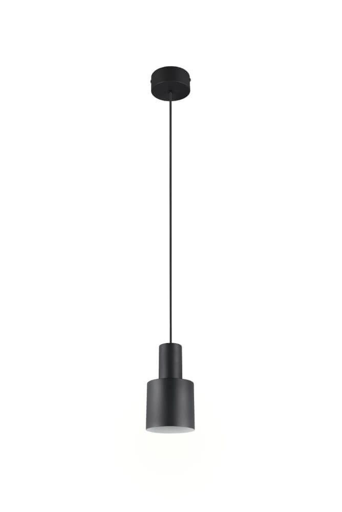 Pendule noire Agudo Ø12cm Trio 4017807613773