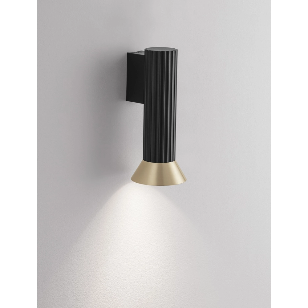 Spot mural Luvia noir avec or Lyora 5212017475558