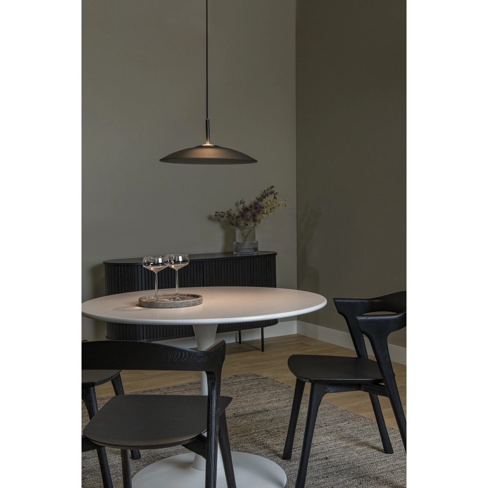 Lampe suspendue élégante Menga Ø verre fumé de 40 cm Premium by Lucide 5411212251206
