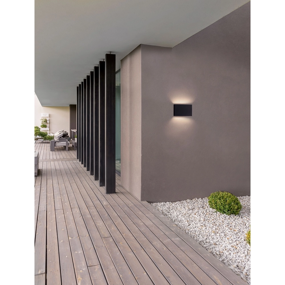 Applique murale élégante Yoko Haut et bas noir Lyora 5212017453730