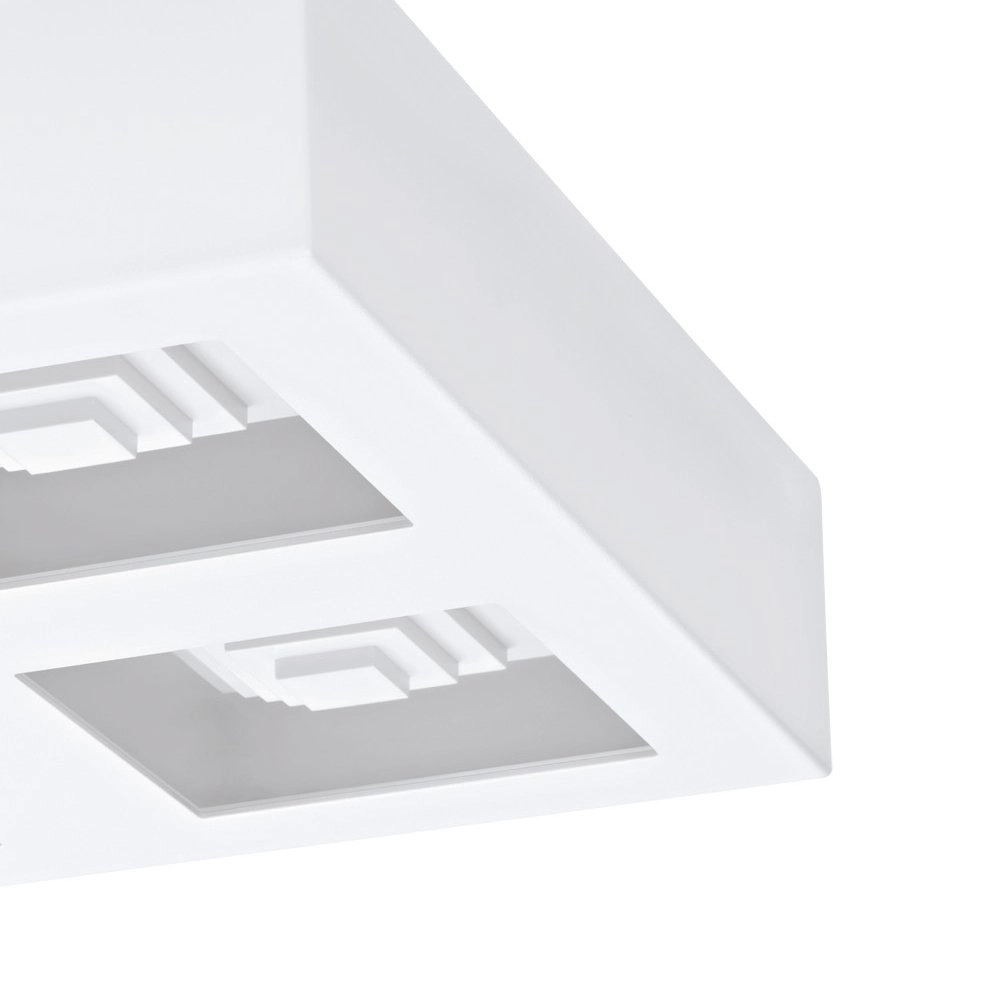 Spot de plafond Ferreros 4 compartiments blanc Eglo 9002759967949