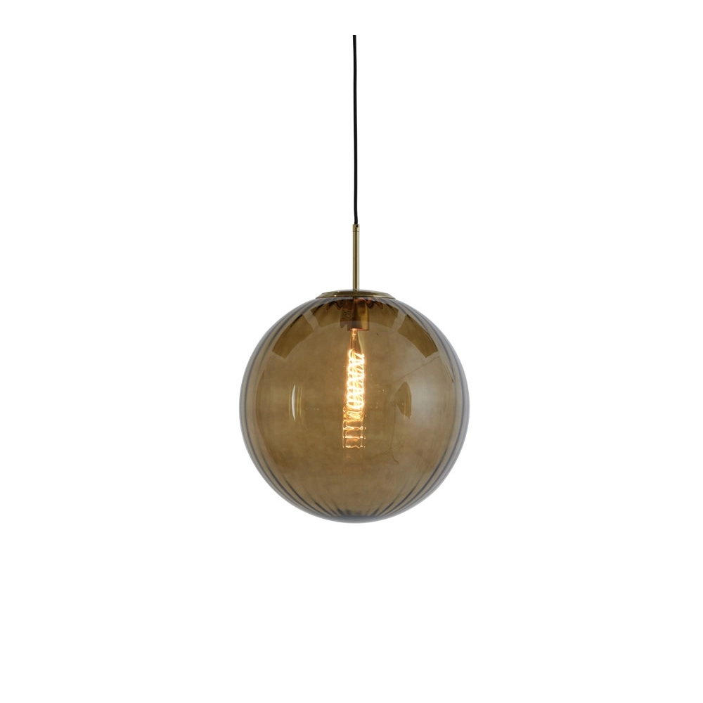 Lampe suspendue Magdala Ø 40 cm d’ambre Light & Living 8717807636296