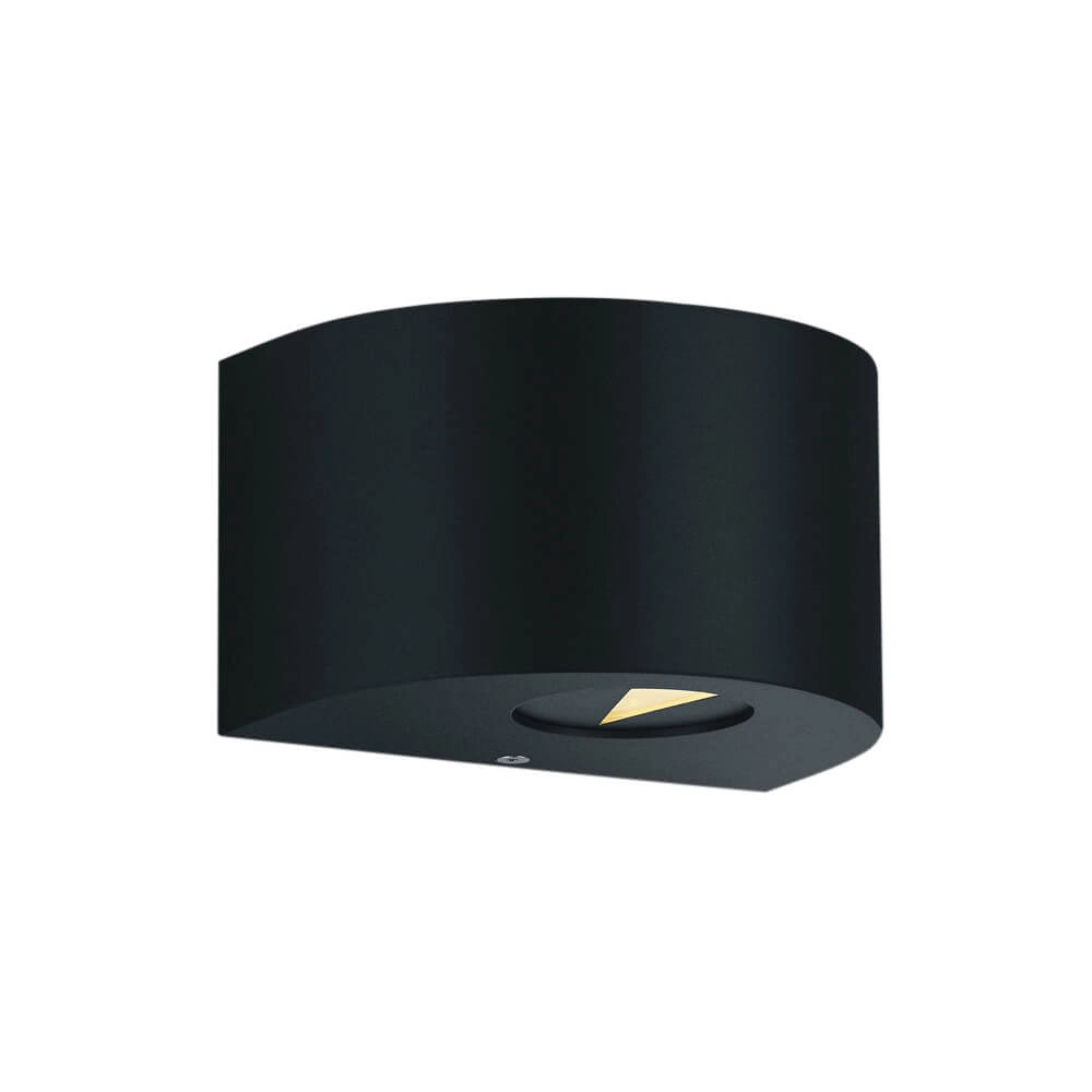 Applique murale Rosario Up - Down 2x2w - 3000K noir mat Trio 4017807411768