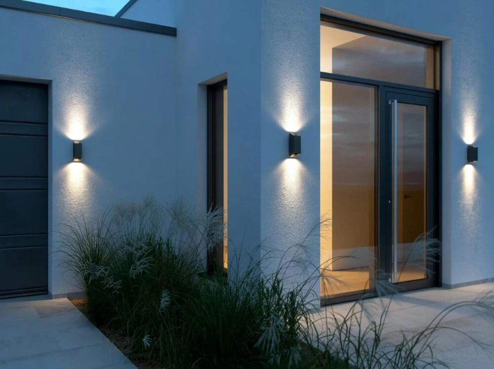 Lampe d'extérieur noire Nico Square Nordlux 5704924012426