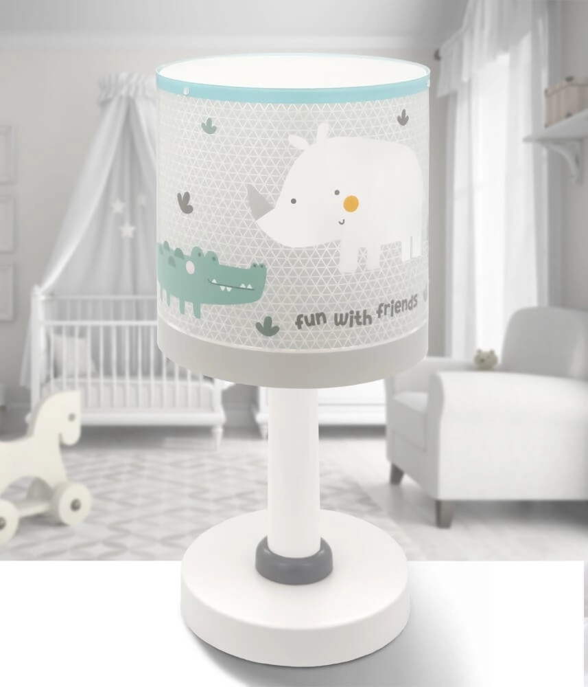 Veilleuse pour enfants Rhino & Croco Dalber 8420406606217