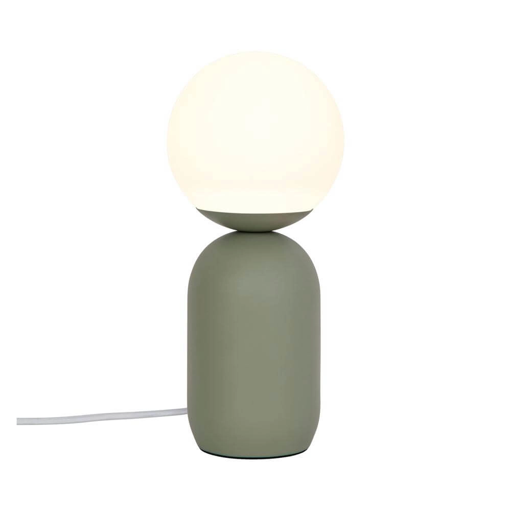 Lampe de table Notti Vert avec blanc Nordlux 5704924011597