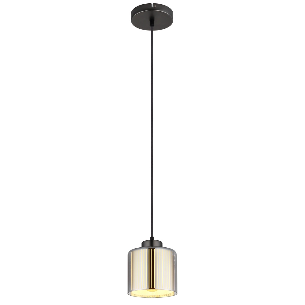 Lampe pendante de conception Felicia Bronze à fusil