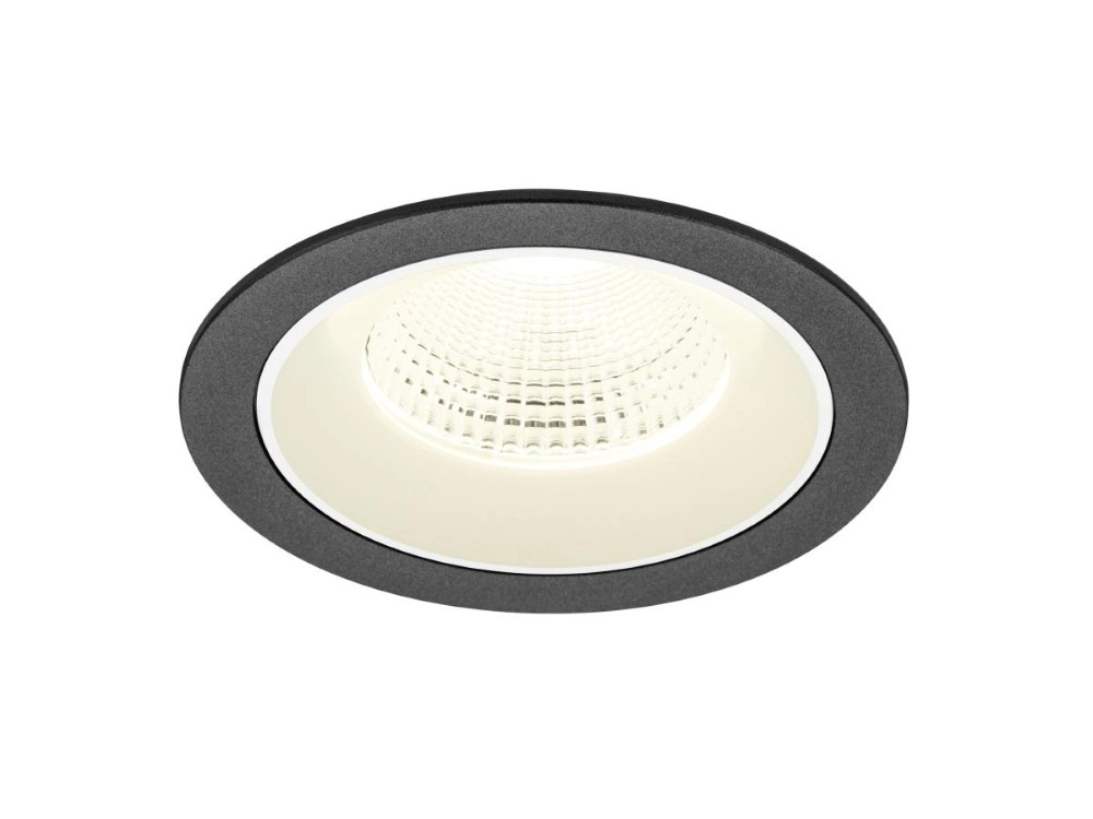 Spot encastré Numinos L noir/blanc 4000K - 55 deg