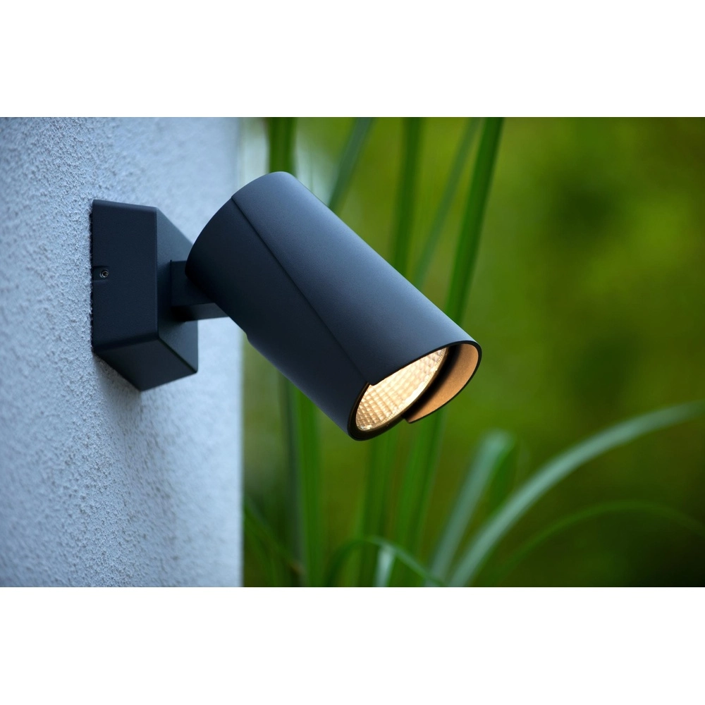 Lampe murale de conception Manal anthracite Lucide 5411212271686
