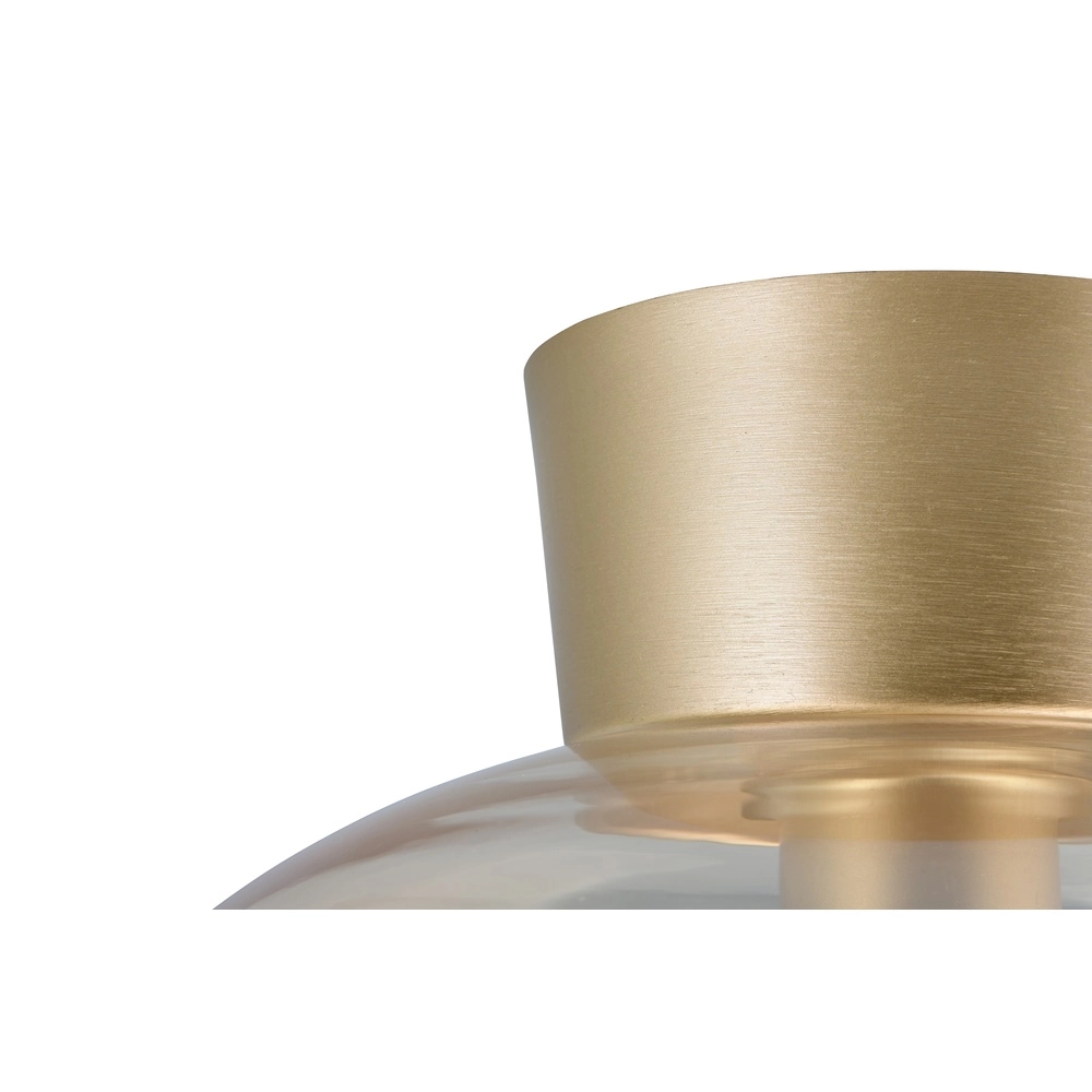 Lampe de plafond Sidera ambre Ø 26cm Trio 4017807697261