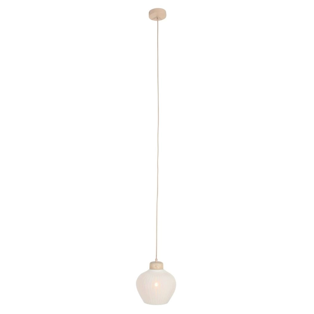 Lampe suspendue Travino brun sable Ø21cm