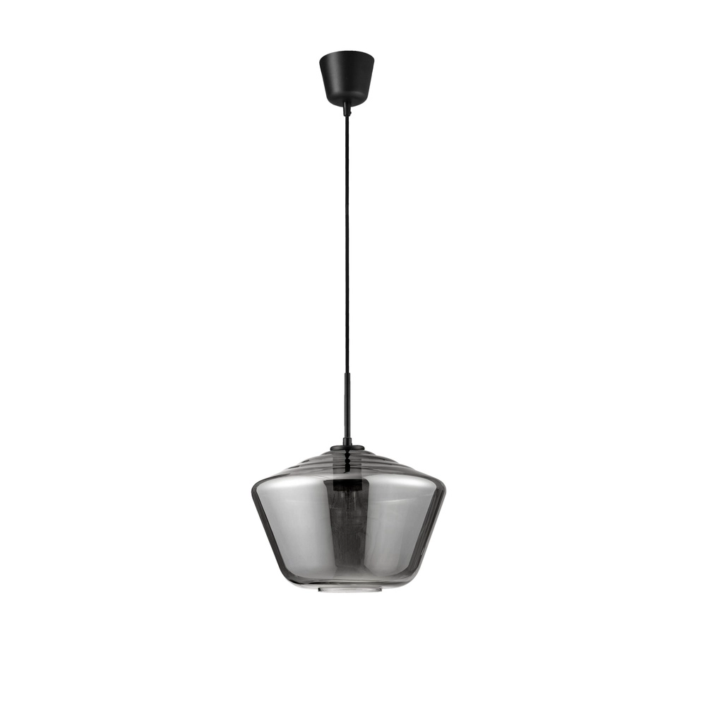 Suspension Veiro verre chromé Ø 30 x 22cm Lyora 5212017421302