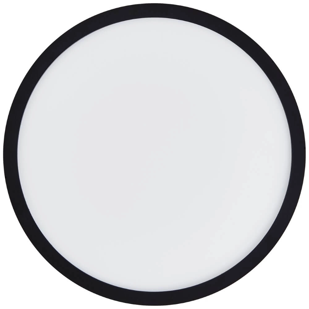 Plafonnier Sorell Ø 29,5 cm noir Brilliant 4004353413674