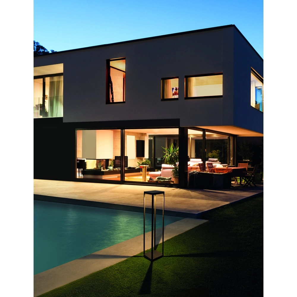 Lampe de jardin carrée Surf 80cm Lyora 5212017425461