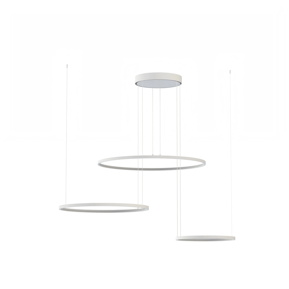 Lampe pendante de conception Circolo Led Blanc