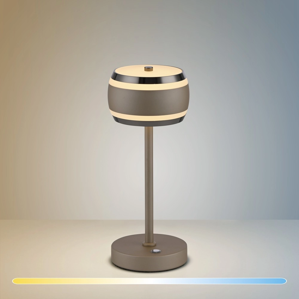 Lampe de table LED Pure Falling Rings Bronce Paul Neuhaus 4012248396629