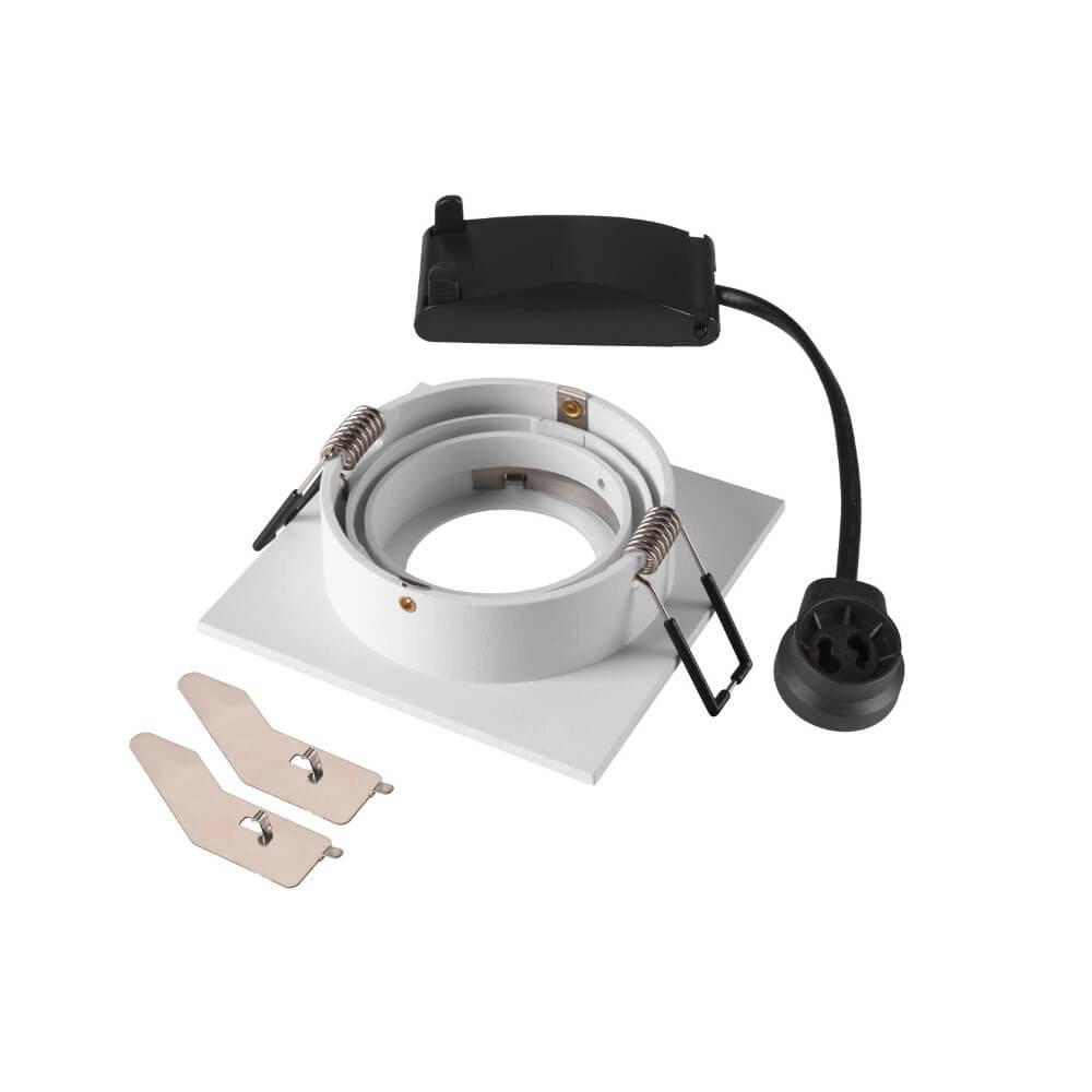 Spot encastré New Tria 75 carré - blanc - GU10 SLV 4024163276122