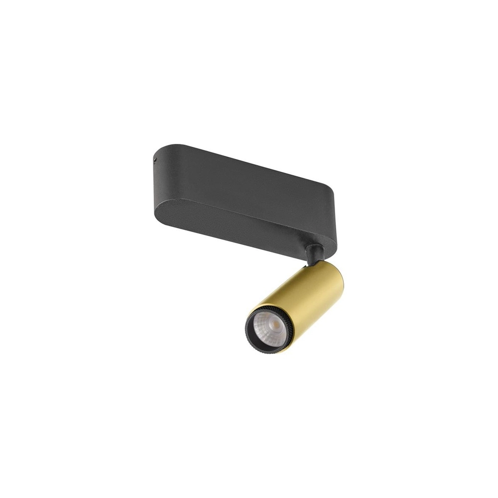 Spot monté en surface Grip! S or avec noir 2700K SLV 4024163304948