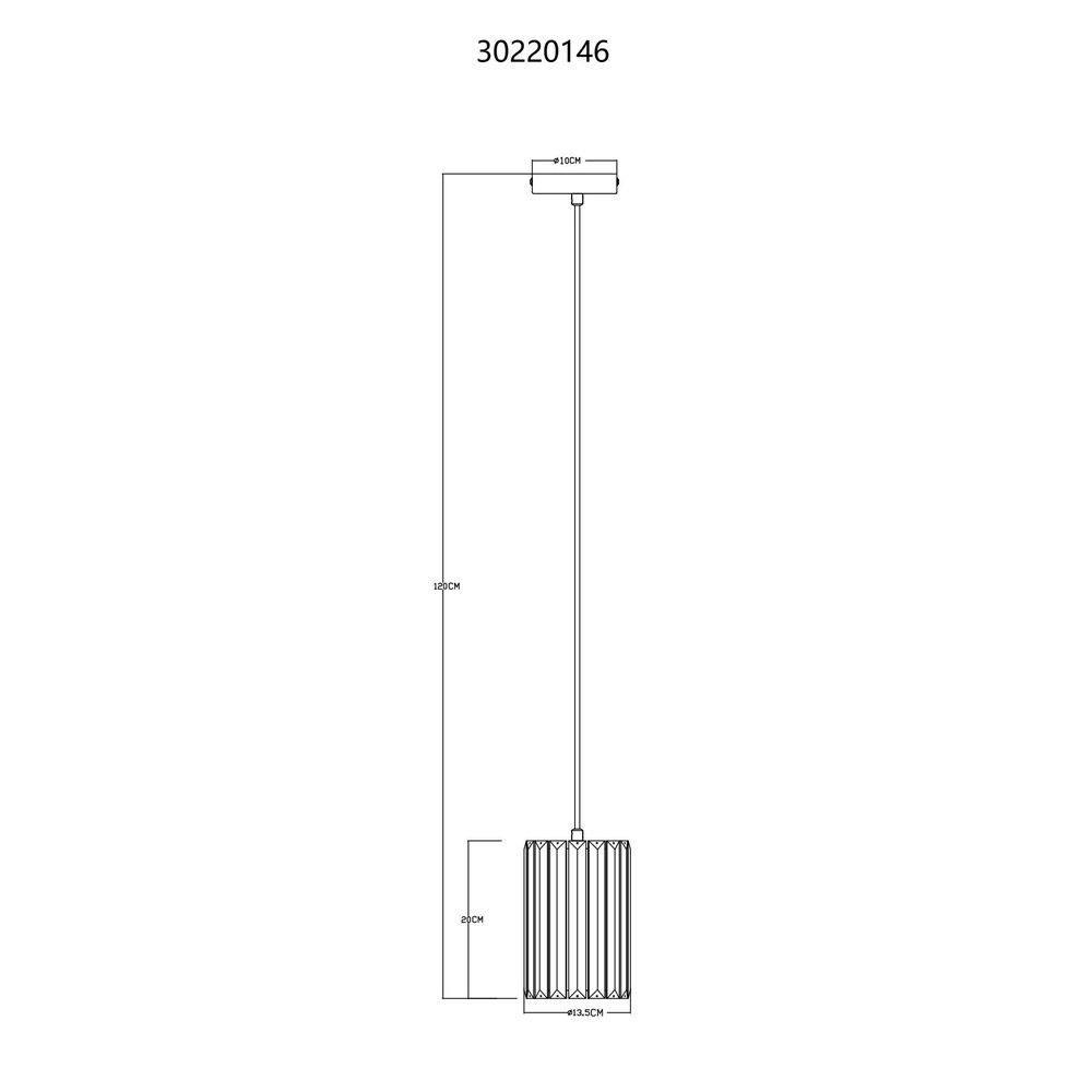 Lampe suspendue Run bois Globo 9007371510962