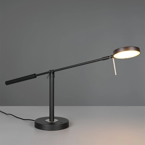 Lampe de bureau Monza Noir Trio 4017807693256