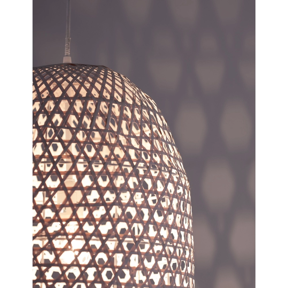 Suspension Aurora blanc Ø 40,5cm Lyora 5212017416568