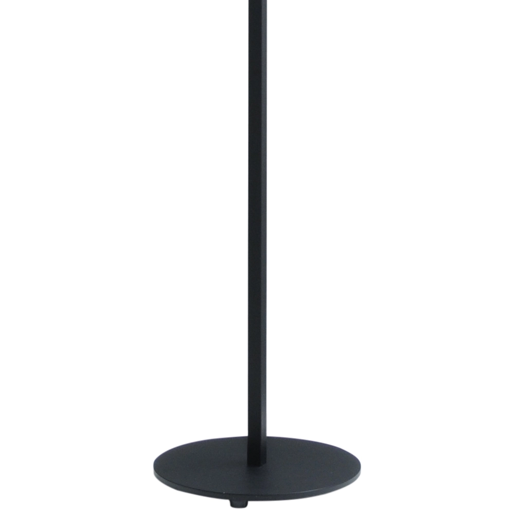 Lampadaire noir Tube 155cm avec raccord doré Masterlight 8718121188676