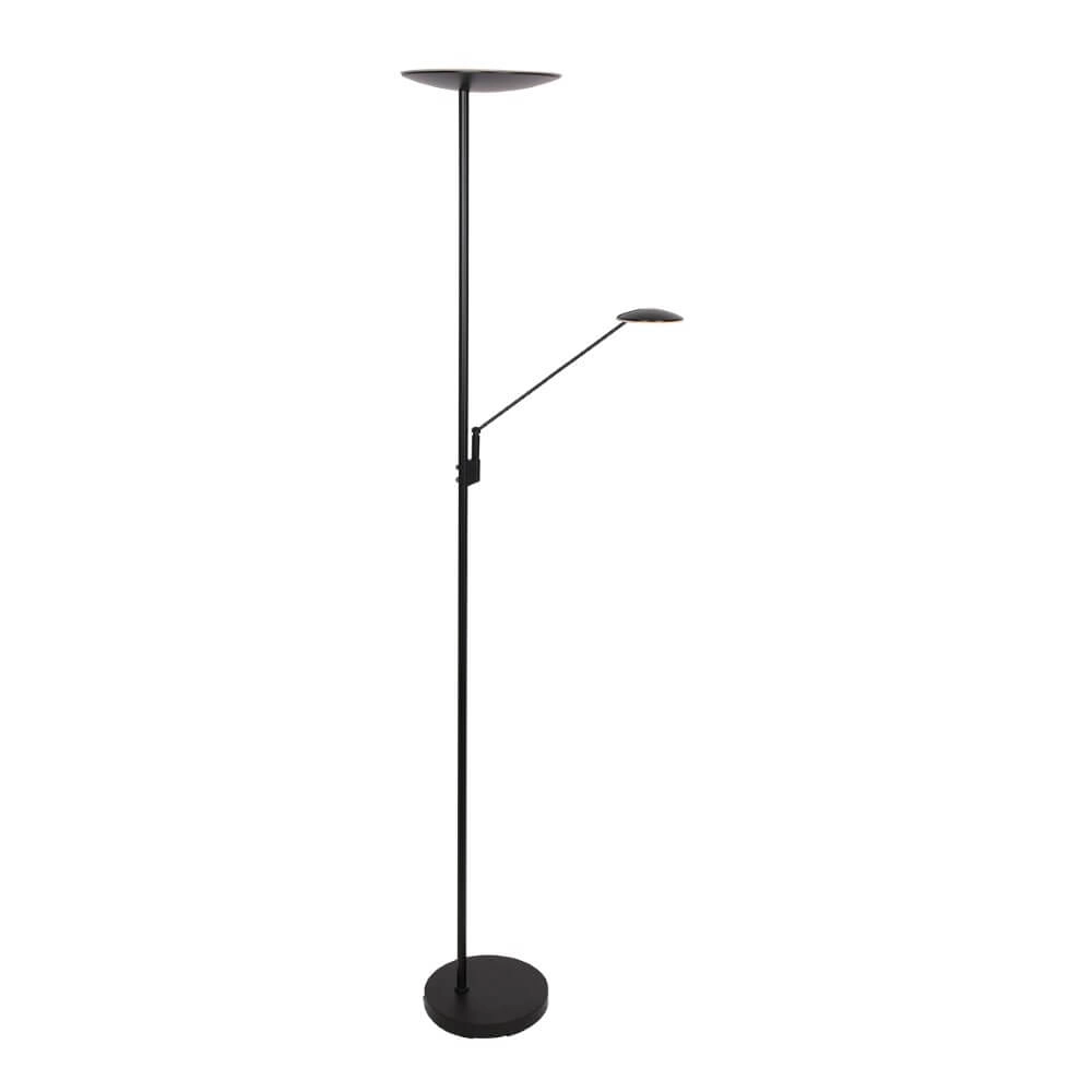 Lampe de lecture noire Daphne avec lampe de lecture supplémentaire Lampe de lecture noire Daphne avec lampe de lecture supplémentaire