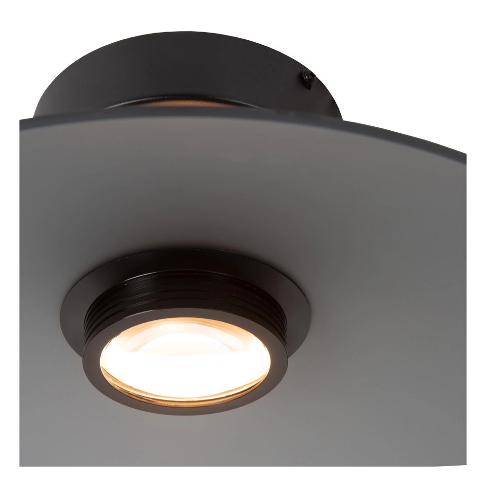 Lampe de plafond élégante Menga Ø verre fumé de 40 cm Premium by Lucide 5411212251237