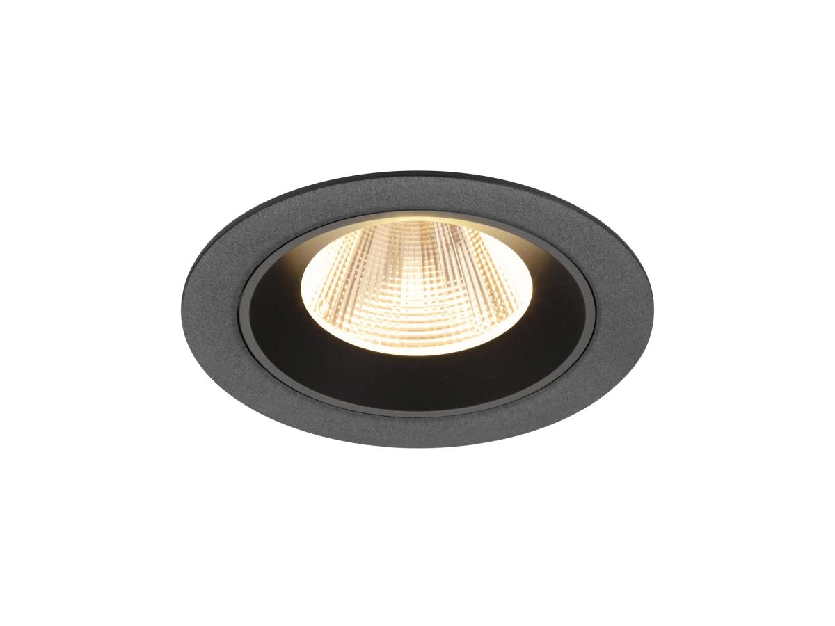 Spot encastré Numinos M noir 2700K - 20 deg