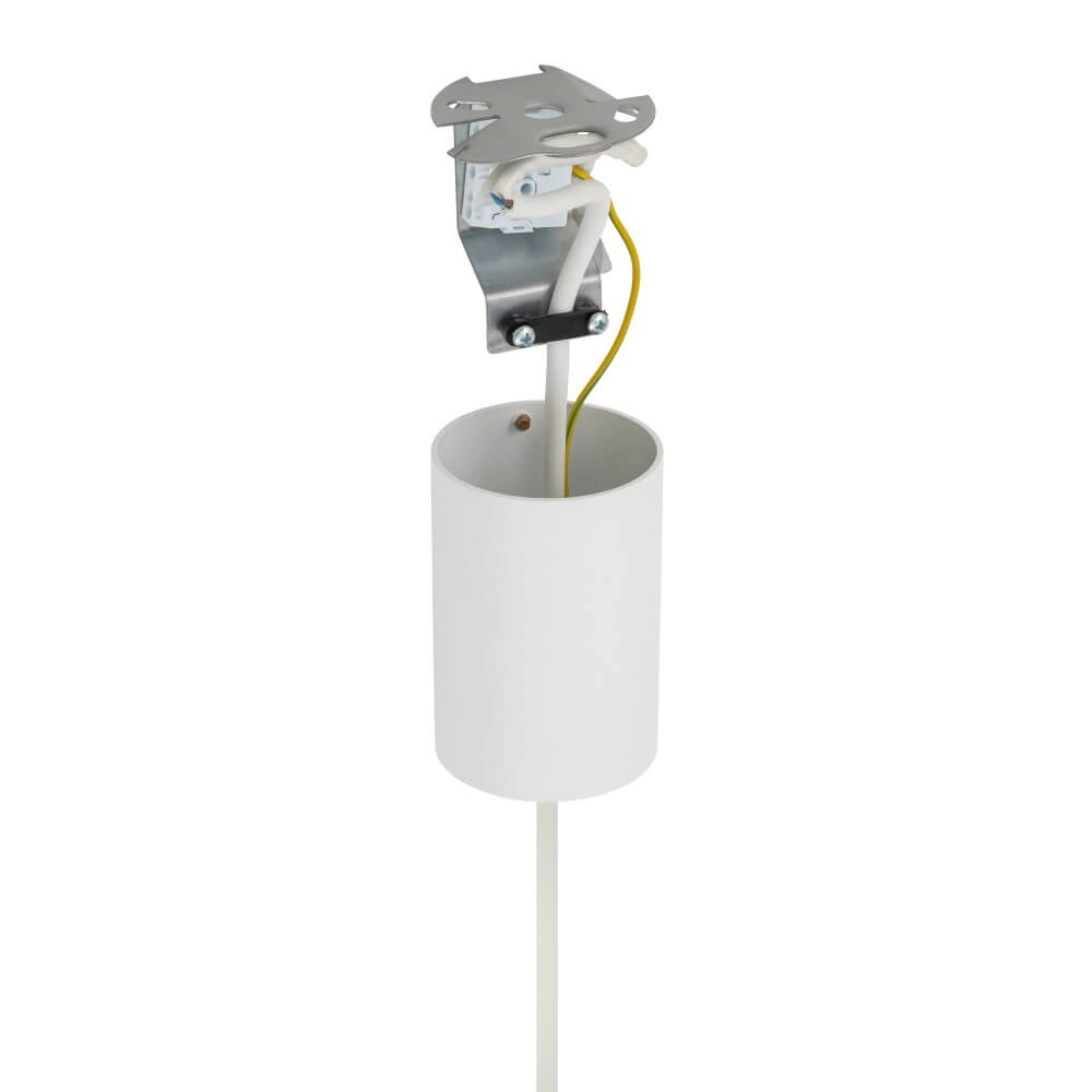 Pendule étroite Fourty M blanc Lyora 5903139107709