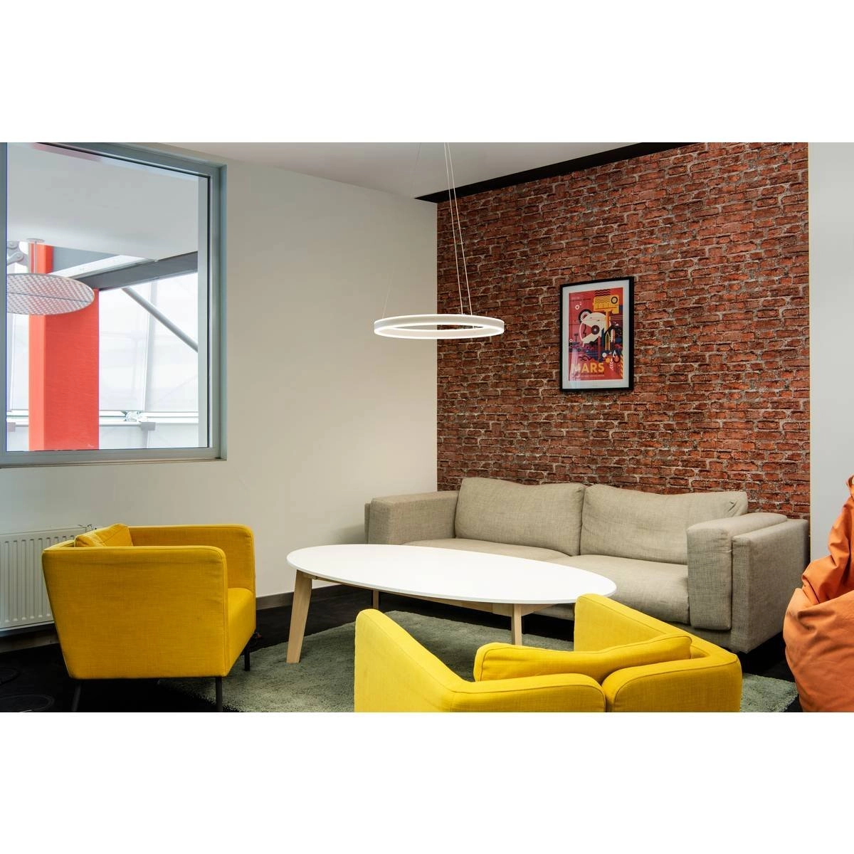 Lampe suspendue à LED One 60 cm blanc SLV 4024163249102