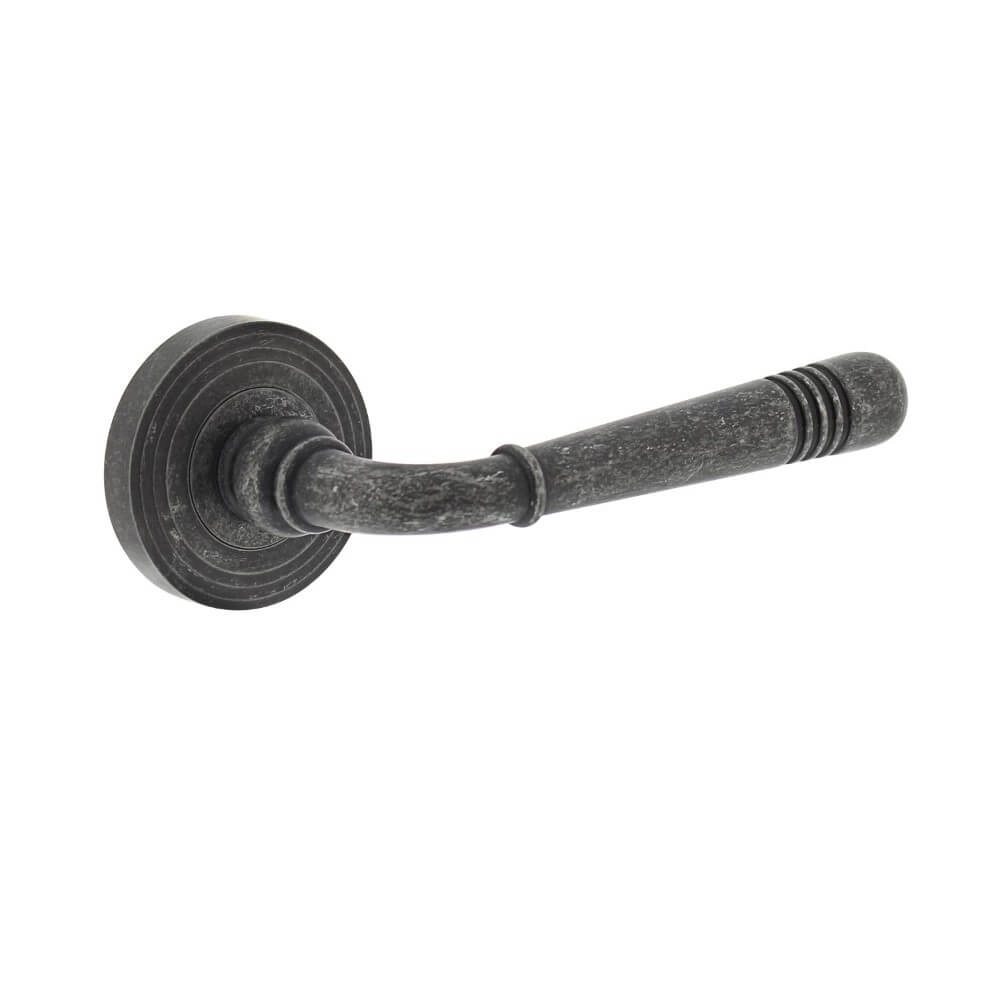 Poignée de porte rurale Helena vieux gris
