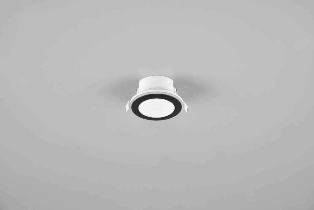 Spot encastrable noir Argus Trio 4017807574500