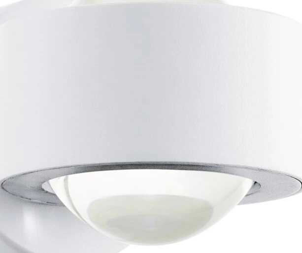 Spot mural design Treviolo Haut-Bas blanc Eglo 9002759987473