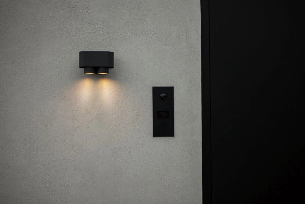 Spot mural Cypres duvet duo anthracite Lutec 6939412014883