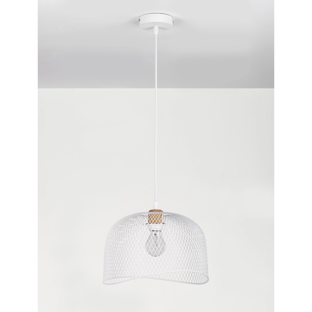 Lampe cage Lyron blanc Lyora 5212017436344