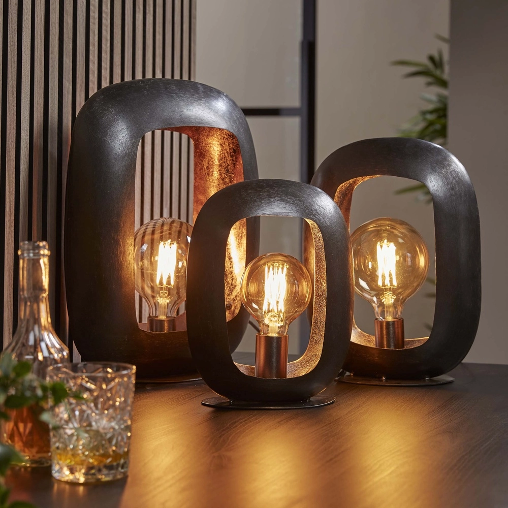 Lampe de table industrielle Arch Lyora 8716803511316