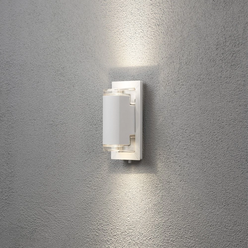 Spot murale Potenza 22 cm blanc KonstSmide 7318307987256